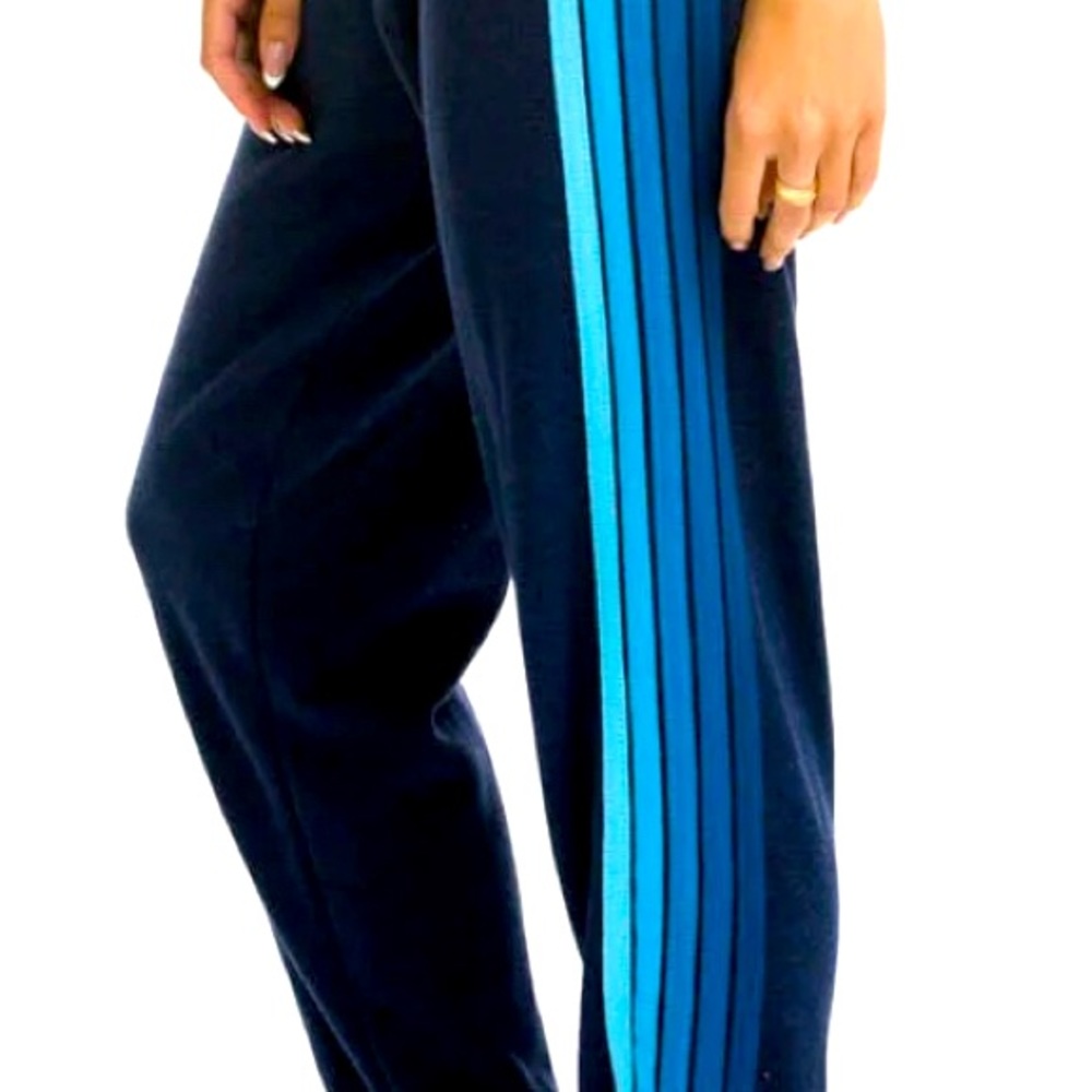 Aviation Nation 5 Stripe Sweatpants - Blue